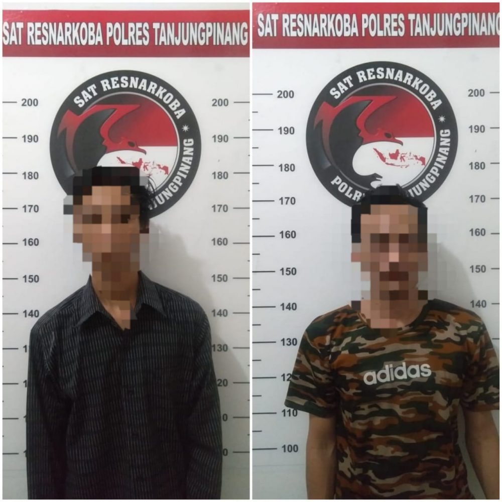 Sembunyi di Bawah Tempat Tidur, Pengedar Sabu Berhasil Dibekuk Satres Narkoba Polres Tanjungpinang