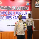 Kapolres Karimun Pimpin Upacara Pelantikan Kapolsek Kundur
