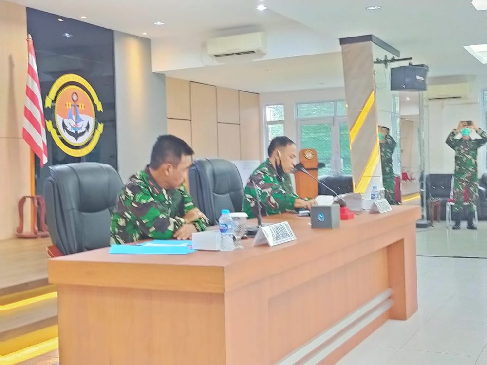 Danlantamal IV Pimpin Pembacaan Pembukaan Taklimat Awal Wasrik Itkoarmada I