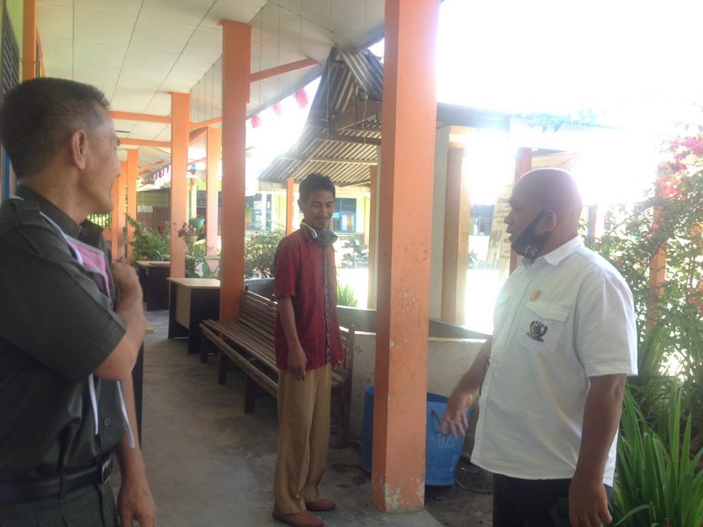 Pastikan Penerapan Protokol Kesehatan Berjalan, Wan Arismunandar Kembali Sidak di Sekolah