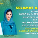 Gencar Kampanyekan KB, Duet Dodi-Thia Diganjar Penghargaan