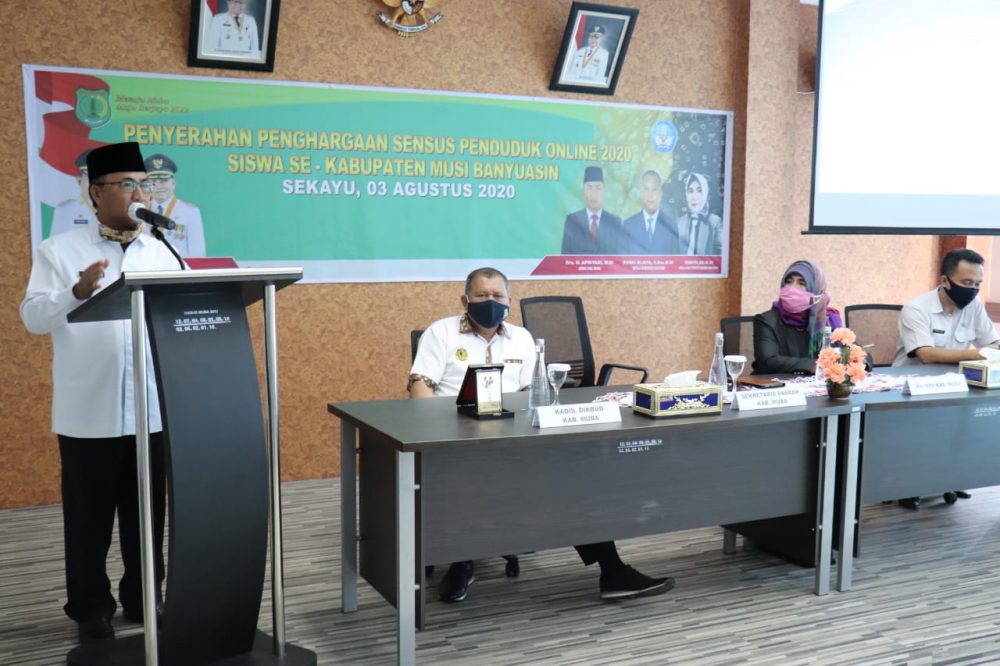 Muba Terbaik Respon Rate Sensus Penduduk Online 2020