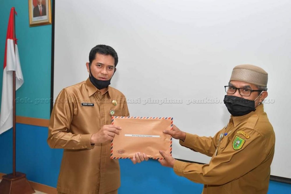 Hendra Kusuma Serahkan DPPA Tahun Anggaran 2020 Kepada OPD