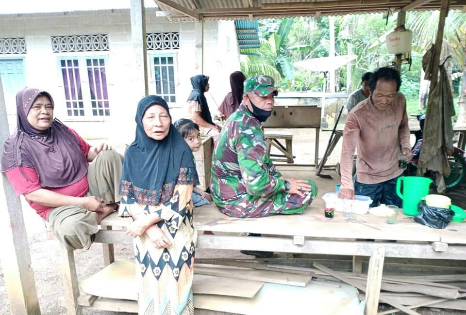 Pindah Tugas, Masyarakat Midai Kehilangan Sosok Babinsa Teladan Sertu Oloan Aritonang