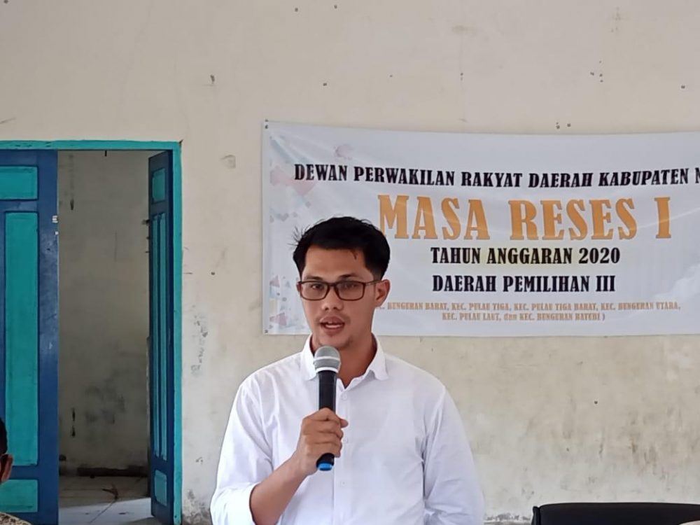 Anggota DPRD Natuna Sekaligus Politisi Muda PAN, Wan Ricky Tampung Asmara di Pian Tengah