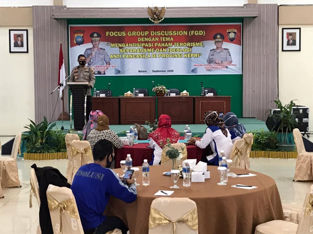 Polda Kepri Gelar Focus Group Discusion Bersama Serikat Pekerja di Provinsi Kepri