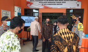 Polres Bintan Siap Lakukan Pengamanan di Kantor KPU 24 Jam, Jelang Tahapan Pilkada 2020 Polres Bintan Siap Lakukan Pengamanan di Kantor KPU 24 Jam, Jelang Tahapan Pilkada 2020