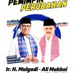 Mulyadi-Ali Mukhni Daftar ke KPU Sumbar