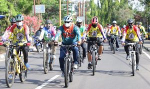 Rayakan HAORNAS, Bupati Muba Gowes dari Rumah ke Stable Rayakan HAORNAS, Bupati Muba Gowes dari Rumah ke Stable