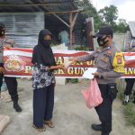 Peduli Covid -19, Polsek Gunung Kijang Buka Dapur Umum Bagikan Makanan