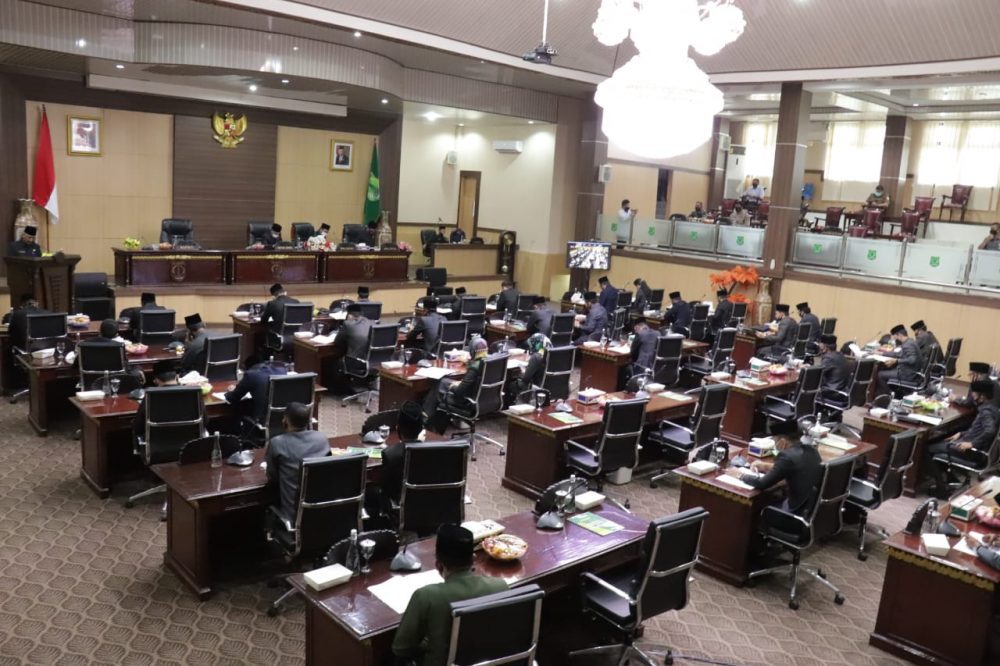 Pemkab Muba Sampaikan KUA PPAS R-APBD Pemkab Muba TA 2021