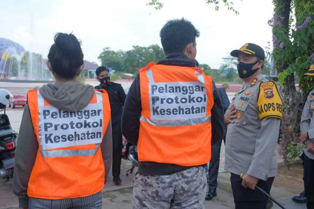 Tidak Patuhi Protokol Kesehatan, Warga Muba Siap-Siap Disanksi Kerja Sosial Hingga Denda 500 Ribu