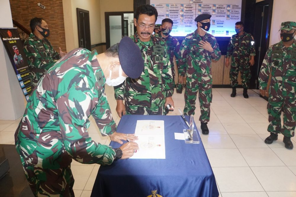 Danlantamal IV Terima Kunjungan Kerja Kadiskes AL