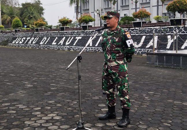 Perkenalan Dan POM Lantamal IV  Kepada Segenap Prajurit dan PNS Lantamal IV