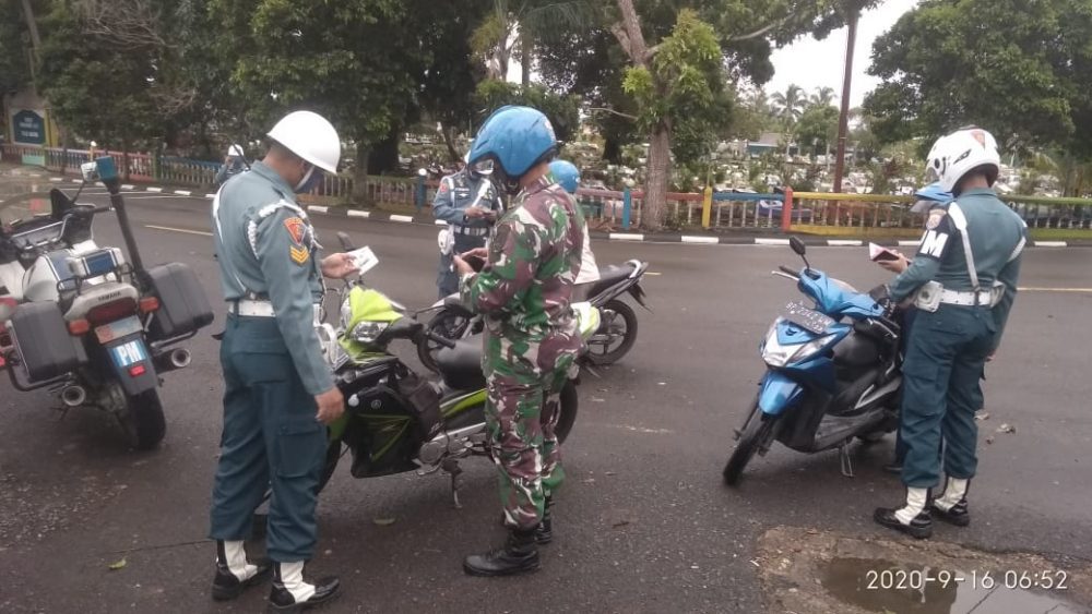 Tingkatkan Disiplin Prajurit dan PNS, POM Lantamal IV Tanjungpinang Gelar Ops Gaktib TA. 2020 Tingkatkan Disiplin Prajurit dan PNS, POM Lantamal IV Tanjungpinang Gelar Ops Gaktib TA. 2020