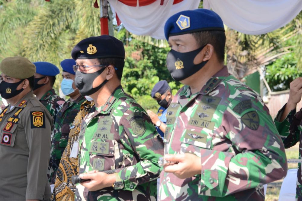 Danlantamal IV Hadiri Apel Gelar PAM Pilkada Provinsi Kepri Danlantamal IV Hadiri Apel Gelar PAM Pilkada Provinsi Kepri