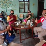 Plh. Danramil 06/Serasan Minta Camat Ingatkan Warga Tetap Gunakan Makser