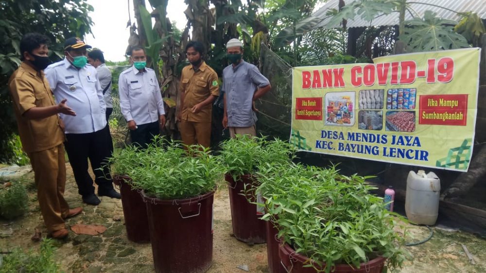 Bank COVID-19 Desa Mendis Jaya, Inovasi Ditengah Pandemi