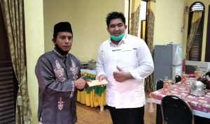 Roby Kurniawan Beri Bantuan ke Sekolah MTs Tambelan