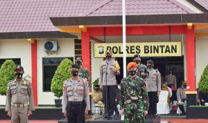 Polres Bintan Gelar Apel Pasukan Pengamanan Pilkada Serentak Tahun 2020 Polres Bintan Gelar Apel Pasukan Pengamanan Pilkada Serentak Tahun 2020