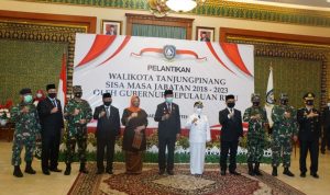 Danlantamal IV Hadiri Pelantikan Walikota Tanjungpinang