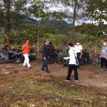 Personil Koramil 06/Serasan, Lakukan Pengamanan Kunker Bupati Natuna