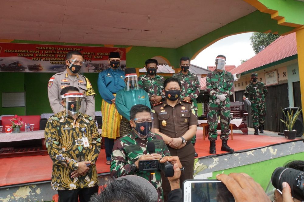 Aspotmar Danlantamal IV Hadiri Acara Bhaksos Kogabwilhan I