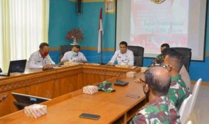 Plt. Sekda Natuna, Pimpin Pembubaran Panitia HUT RI Ke-75