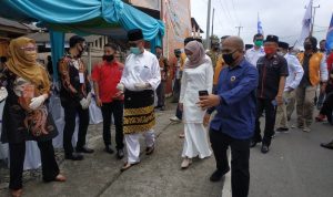Perdana, Pasangan Bacalon Kepala Daerah Natuna WS-RH Mendaftar ke KPU