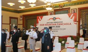 Danlantamal IV Hadiri Upacara Virtual Peringatan Hari Kesaktian Pancasila