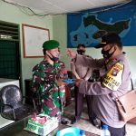 Di HUT TNI Ke-75, Koramil 06/Serasan Dapat Surprise dari Kapolsek