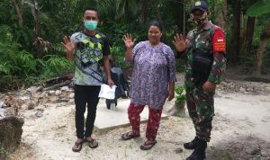 Babinsa Koramil 06/Serasan, Himbau Warga Agar Hidup Bersih dan Sehat
