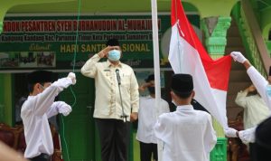 Plt.Walikota Pariaman Jadi Pembina Upacara Hari Santri Nasional 2020