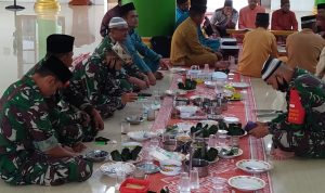 Koramil 06/Serasan, Hadiri Zikir Bersama Maulid Nabi Muhammad SAW 1442 H