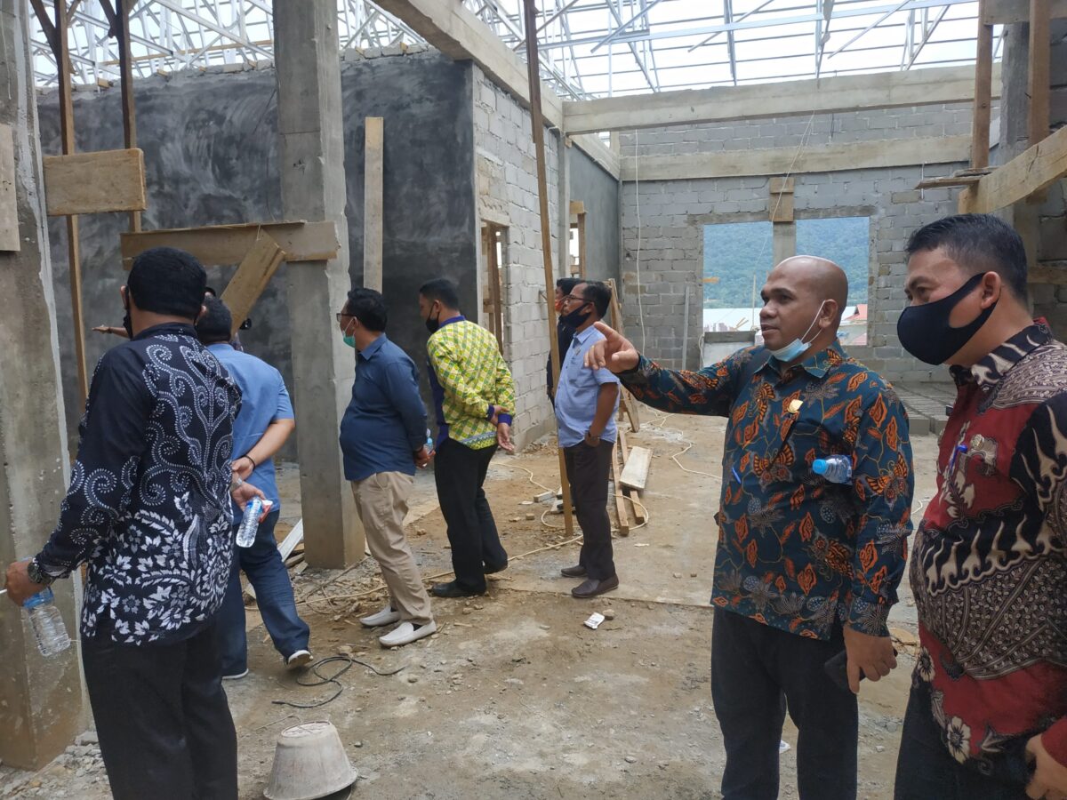 Komisi I DPRD Natuna Turut Lakukan Monitoring dan Evaluasi Pembangunan Fisik di Dapil III