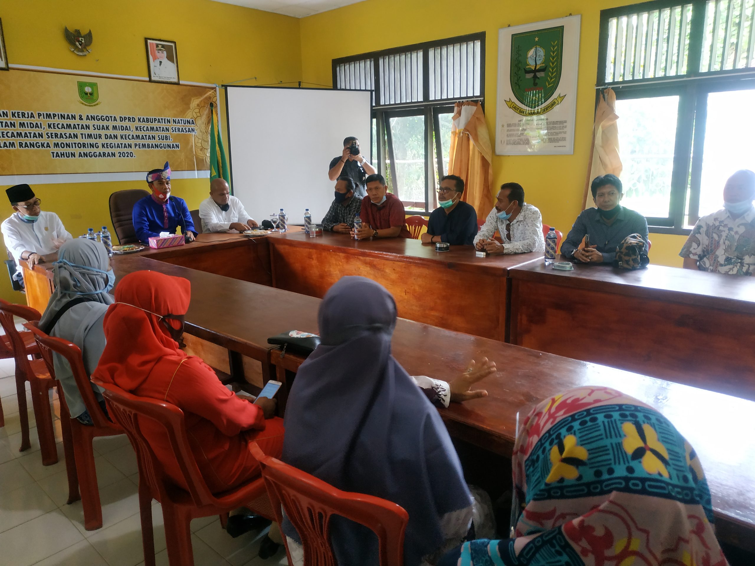 DPRD Natuna Kembali Laksanakan Monitoring dan Evaluasi Kegiatan Fisik Tahun 2020 di Dapil II