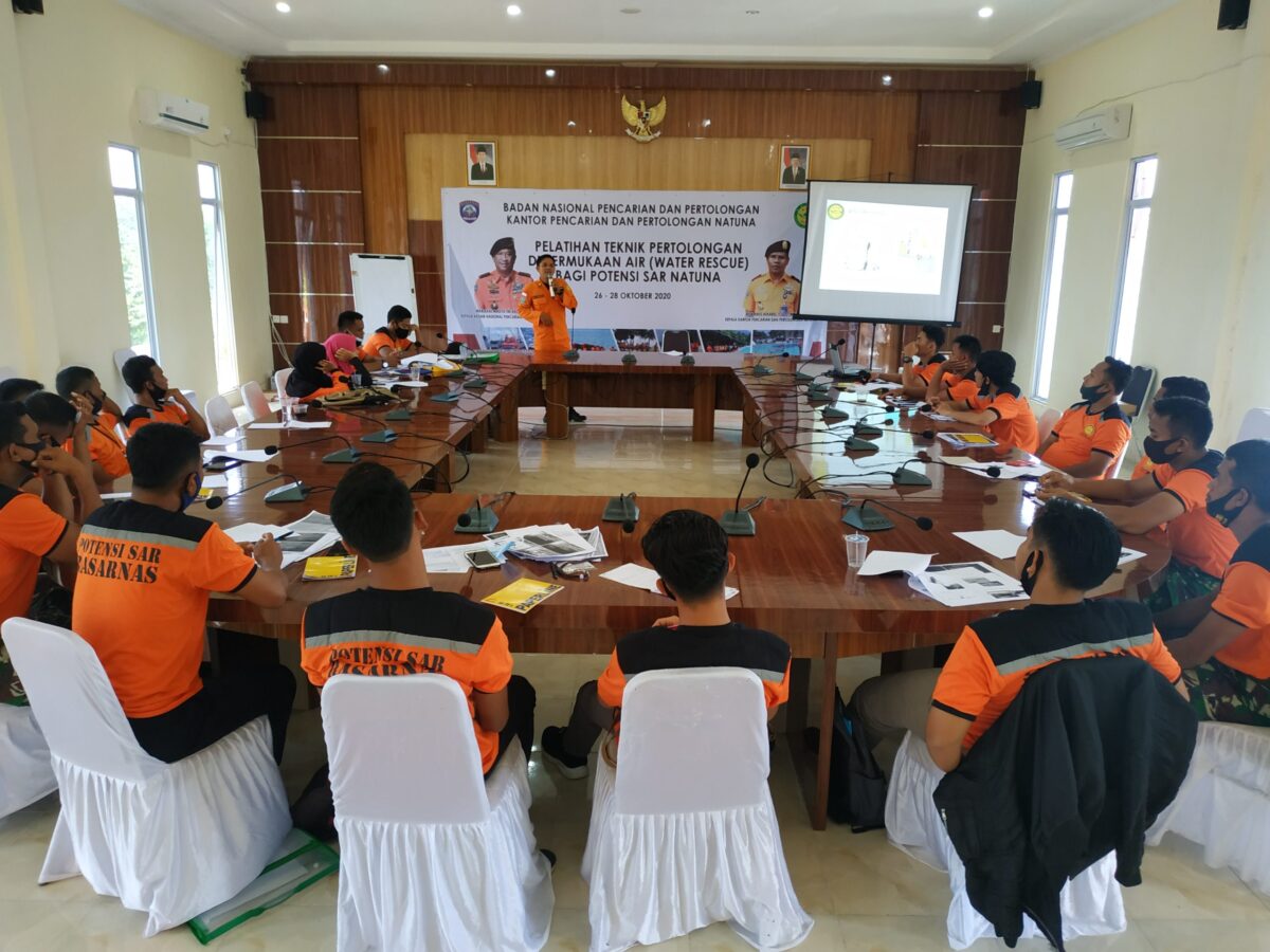 21 Peserta Potensi SAR KPP Natuna, Hari Ini Jalani Pelatihan Materi dan Praktek Kering