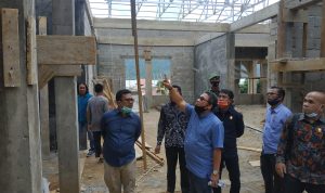 Komisi II DPRD Natuna, Pantau Proses Pembangunan Kantor Camat Pulau Tiga Barat