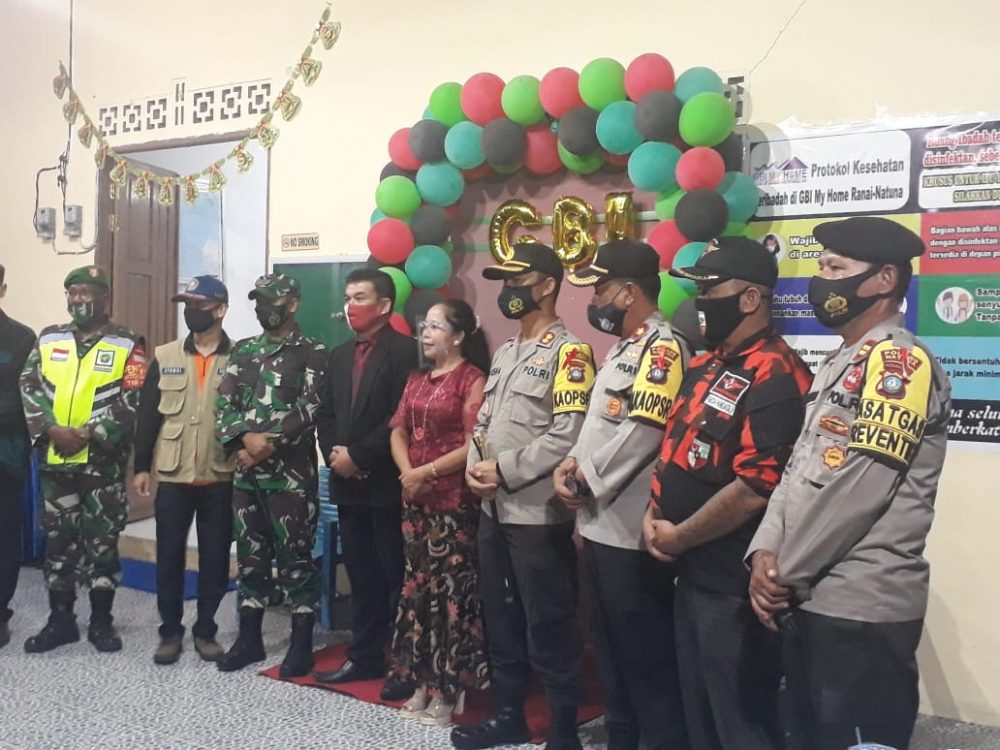 Amankan Natal dan Tahun Baru, Dandim 0318/Natuna Ajak Umat Beragama Jaga Toleransi