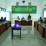 Terkait Rencana Pelaksanaan TMMD Ke-110, Kodim 0318/Natuna Gelar Rakor Bersama Pemda