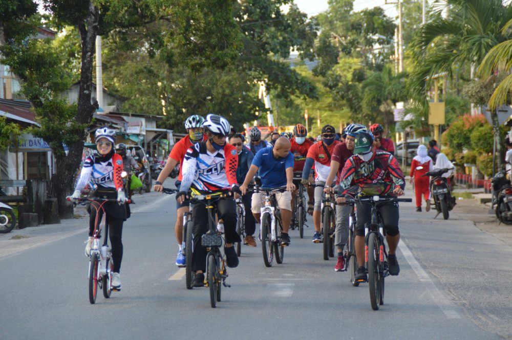 Wan Arismunandar Kembali Gowes bersama Antar Stakeholder di Natuna