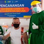Ketua MPC PP Natuna Turut Terima Suntikan Dosis Pertama Vaksin Covid-19 Sinovac