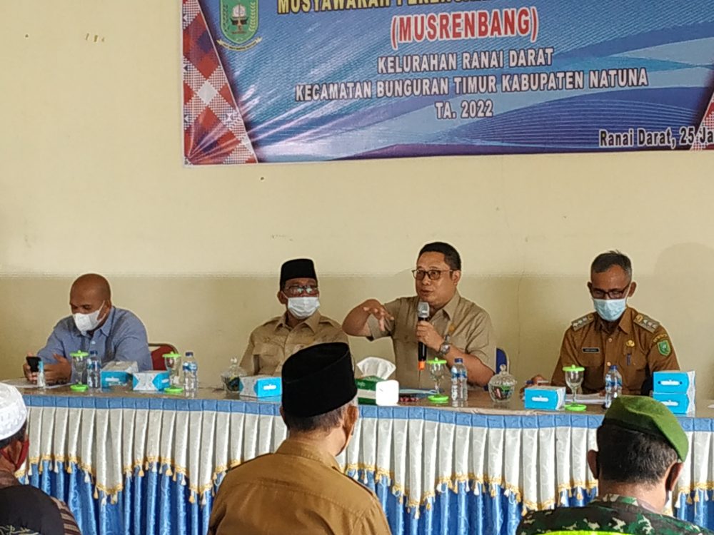 DPRD Natuna Kembali Kawal Aspirasi Masyarakat Melalui Musrenbang Kelurahan Ranai Darat