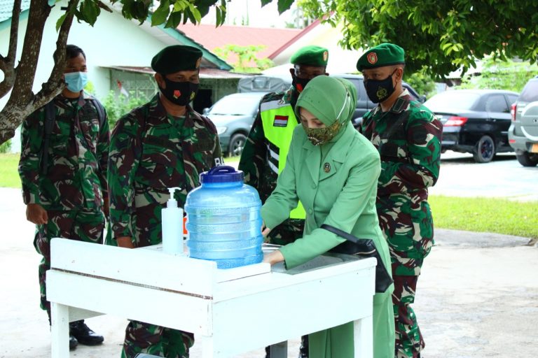 Prokes Covid-19 yang Ketat, Warnai Kegiatan Pra TMMD Ke 110 Kodim 0318/Natuna