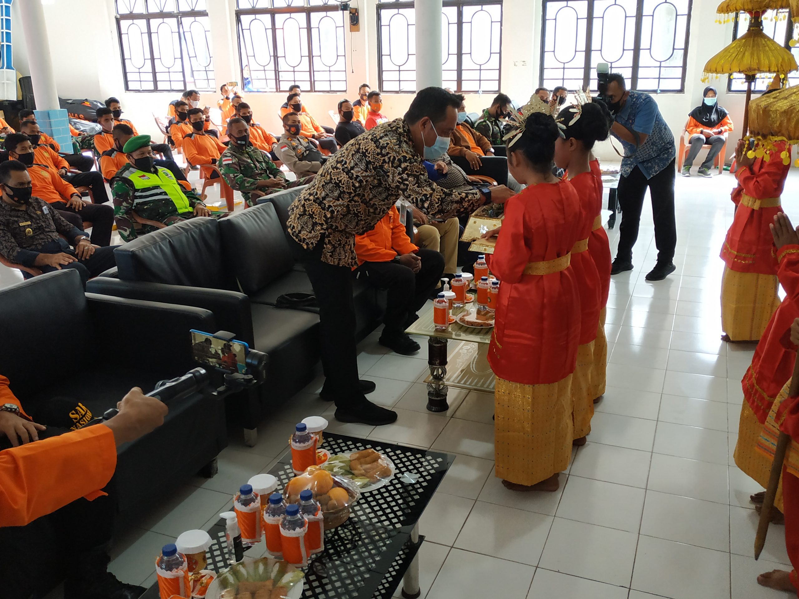 Asisten I Pemerintahan Natuna, Buka Resmi Pelatihan Potensi SAR di Kecamatan Pulau Laut
