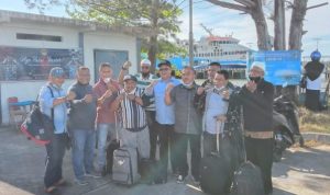 Daeng Amhar Lepas Keberangkatan Tim 9 Menuju Anambas