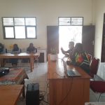 Perkenalkan Geopark Natuna, Babinsa Serda David Sambangi Pelajar SMP 1 Bunguran Selatan