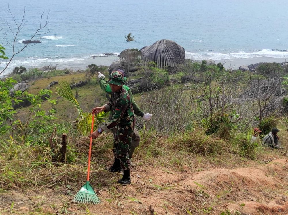 Non Fisik TMMD Ke-110, Kodim 0318/Natuna Perkenalkan Wisata Geosite Senubing