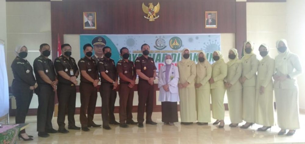 Kajari Muba : Ayo Kita Vaksin, Vaksinasi Aman dan Halal