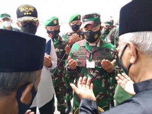 Tiba di Natuna, Pangdam 1/BB di Sambut Tepung Tawar dan Tari Persembahan